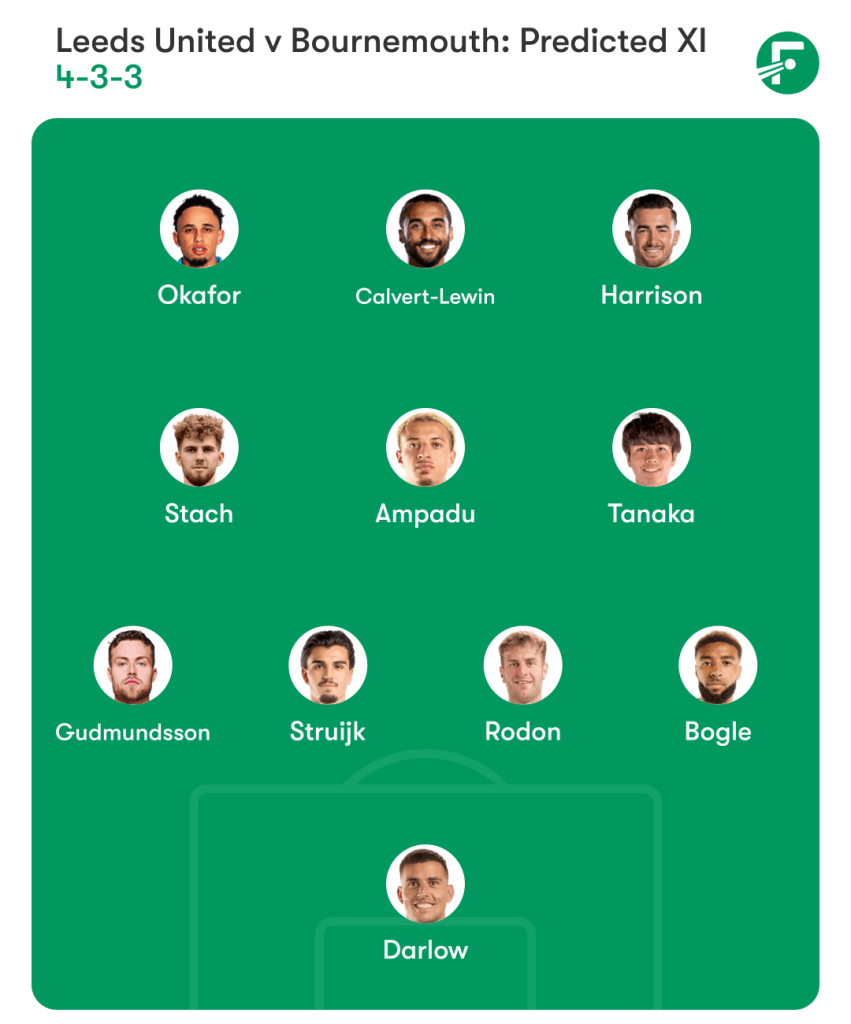 Leeds United v Bournemouth: Team news and Predicted XI